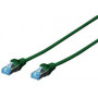 Câble patch Ethernet DIGITUS - Cat5e - SF/UTP - 0,5m- BLEU