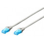 Câble patch Ethernet DIGITUS - Cat5e - U/UTP - 2m- BLANC