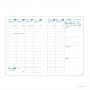 QUOVADIS - Recharge pour agenda AFFAIRES format 10x15cm