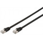 Câble Ethernet extérieur DIGITUS - Cat6 - S/FTP - 1,0 m- NOIR