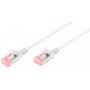 Câble patch Ethernet DIGITUS - Slim Cat6 - U/FTP - 1m- GRIS