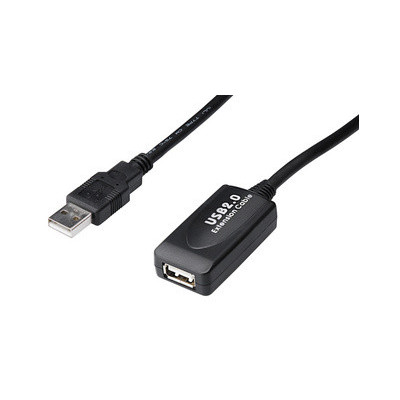 Câble rallonge USB-A mâle - USB-Afemelle - 15,0 m - DIGITUS