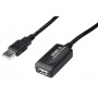 Câble rallonge USB-A mâle - USB-Afemelle - 25,0 m - DIGITUS