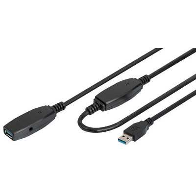 Câble rallonge USB 3.0 - USB-A mâle - USB-Afemelle - 15,0 m - DIGITUS
