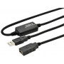 Câble rallonge USB-A mâle - USB-Afemelle - 10,0 m - DIGITUS