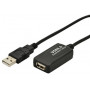 Câble rallonge USB-A mâle - USB-Afemelle - 5,0 m - DIGITUS