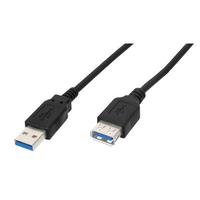 Câble Rallonge USB 3.0 USB-A / USB-A femelle - 3,0 m - DIGITUS