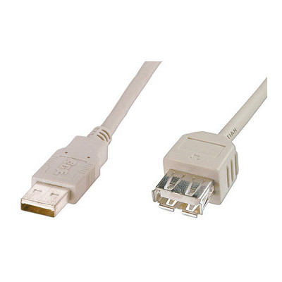 Câble rallonge USB-A mâle - USB-Afemelle - 1,8 m - DIGITUS