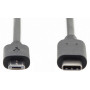 Câble USB 2.0, USB-C / micro USB-B - 1,8m - DIGITUS