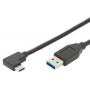 Câble USB 3.1, USB-C / USB-A - 1,0 m- DIGITUS