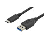 Câble USB 3.0, USB-C / USB-A - 1,0 m- DIGITUS
