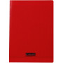 Cahier 21x29,7cm A4 - Calligraphe 8000 POLYPRO - 96pgrands carreaux SéyèsROUGE