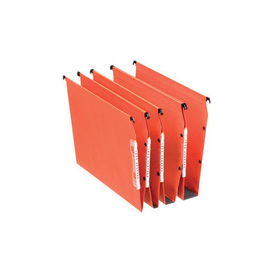 Dossiers suspendus ESSELTE DUAL - fond V - ORANGE