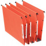 Dossiers suspendus ESSELTE DUAL - fond V - ORANGE