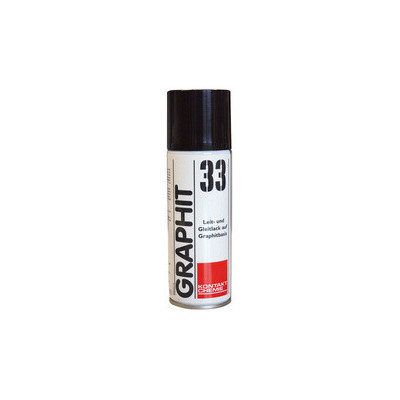 Bombe KONTAKT CHEMIEGRAPHIT 33 - Vernis conducteur au graphite - 400ml