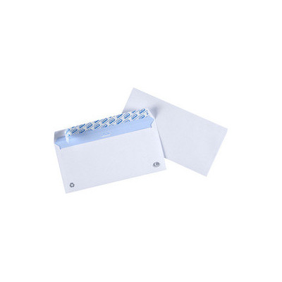 Enveloppes Blanches Auto-adhésives Format DL (110x220mm) - Paquet De 50 - Marque GPV - Neuf