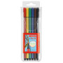 Lot 10x Stylos feutre coloriage - STABILO Pen 68 - 1mm- (COULEURS ASSORTIES)