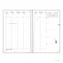 QUOVADIS - Recharge pour agenda MINISTRE S à spirale format 16x24cm