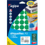 672x Etiquettes rondes AGIPA- Ø15mm - (COULEURS ASSORTIS)