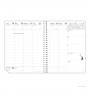 QUOVADIS - Recharge pour agenda PRESIDENT S à spirale format 21x27cm