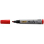 Marqueur permanent - BIC 2300 Ecolutions - 3,7-5,5mm pointe biseautée - ROUGE