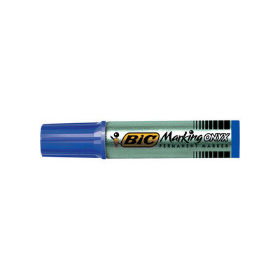 Marqueur permanent - BIC Onyx 1482 - 1,5mm pointe ogive - BLEU