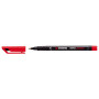 Stylo feutre permanent - STABILO OHPen universal - 0,7mm- ROUGE