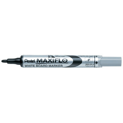Feutre tableau blanc - PENTEL MAXIFLO MWL5S - 2mm pointe ogive - NOIR