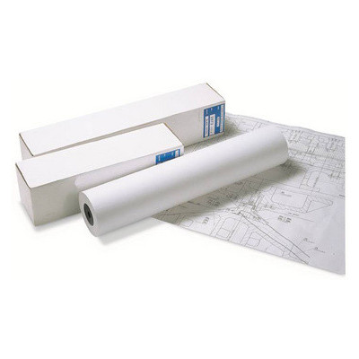 Rouleau papier traceur - CLAIREFONTAINE - 610mmx45m - jet d\'encre