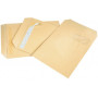 500x Enveloppes bande adhésive 162x229mm - GPV (C5) - Kraft Marron