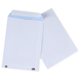 GPV - GPV paquet de 250 pochettes 120g vélin Blanc auto-adhésif, format C4  229x324mm, soufflet 30mm disponible chez ALL OFFICE