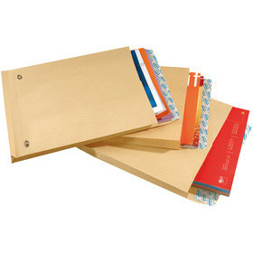 Enveloppes - Enveloppe type pochette - Tres grand format 260 X 330 mm,  Fermeture Patte trapézoïdale autocollante avec bande de protection :  Impression - imprimerie - imprimeur