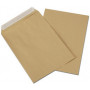 500x Enveloppes bande adhésive 162xx229mm - GPV (C5) - Kraft Marron