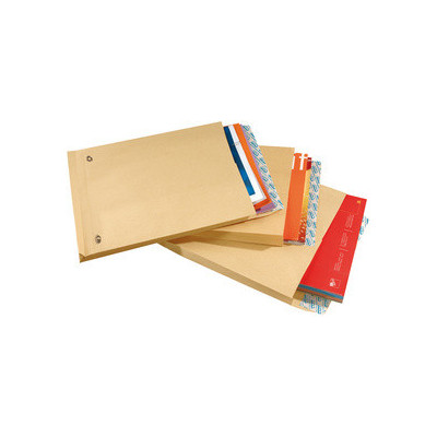 250x Enveloppes 229x324mm GPV (C4) soufflet 30mm - Kraft Marron