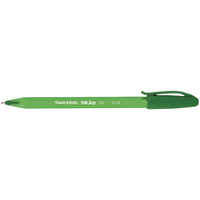 Stylo bille PAPERMATE Inkjoy 100 - M - VERT