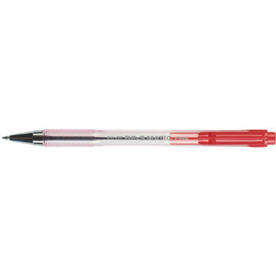 Stylo bille rétractable - PILOT BPS-Matic Fine - 0,21mm- ROUGE