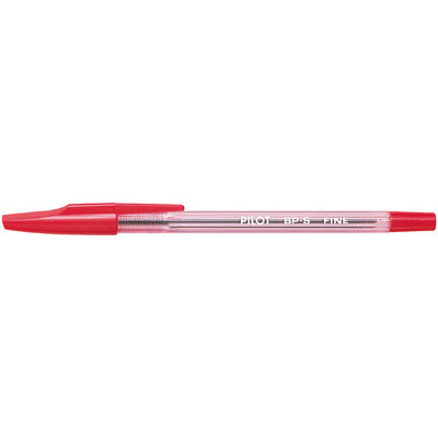 Stylo bille rechargeable - PILOT BP-S-F - 0,21mm- ROUGE