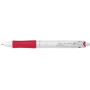 Stylo bille rétractable - PILOT ACROBALL PURE WHITE - 0,28mm- ROUGE