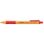 Stylo bille rétractable - STABILO POINTBALL - 0,5mm- ROUGE