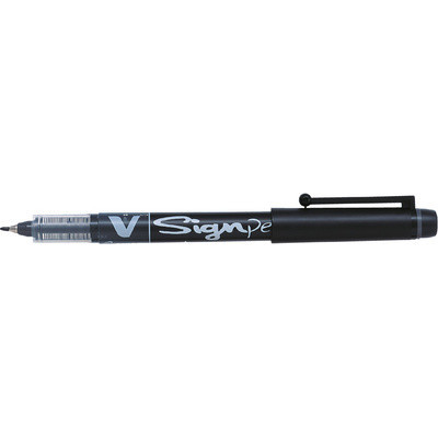 Stylo feutre - PILOT V Sign Pen - 0,6mm- NOIR