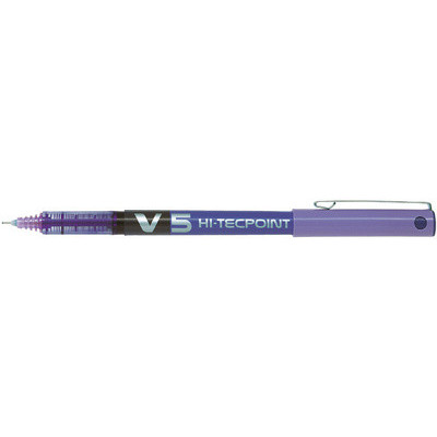 Stylo roller - PILOT V5 - 0,3mm- VIOLET