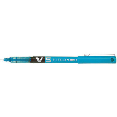 Stylo roller - PILOT V5 - 0,3mm- TURQUOISE