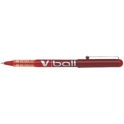 Stylo roller - PILOT V-Ball VB 5 - 0,3mm- ROUGE