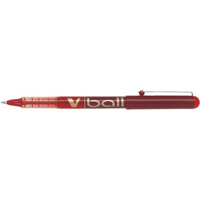 Stylo roller - PILOT V-Ball VB 7 - 0,4mm- ROUGE