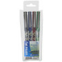 4x Stylos roller - PILOT V5 - 0,3mm - COULEURS ASSORTIES