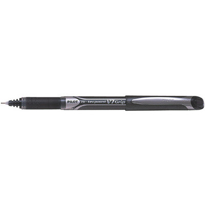 Stylo roller - PILOT V5 Grip - 0,3mm- NOIR