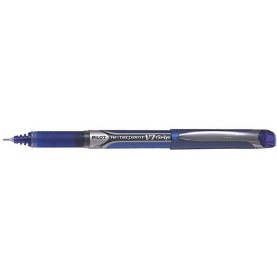 Stylo roller - PILOT V5 Grip - 0,3mm- BLEU