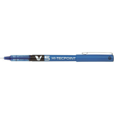 Stylo roller - PILOT V5 - 0,3mm- BLEU