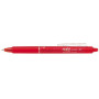 Stylo roller - PILOT FRIXION BALL CLICKER 07 - 0,35mm- ROUGE