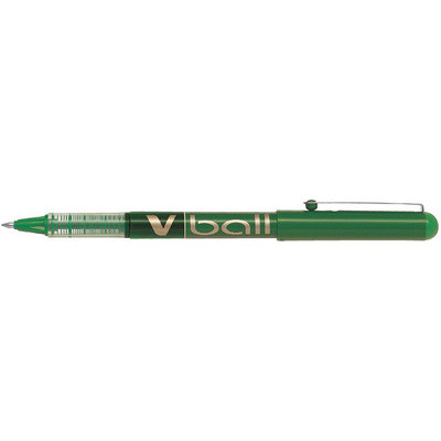 Stylo roller - PILOT V-Ball VB 7 - 0,4mm- VERT